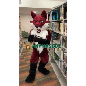 Superb Red Fox Mascot Costume