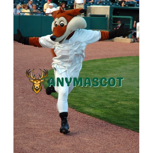 Power Sport Lightweight Fox Mascot Costume