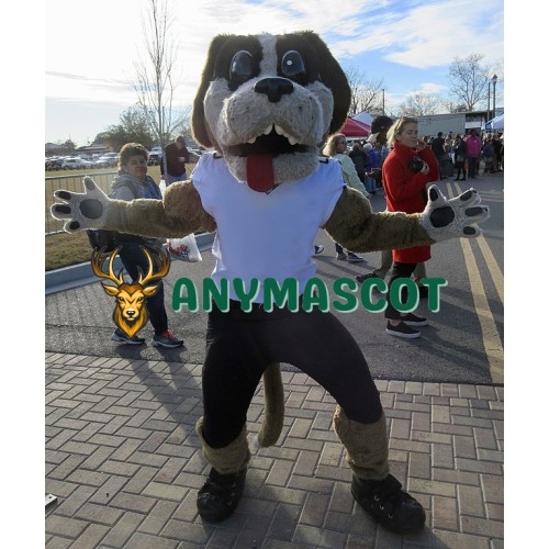 Power Sport College Dog Mascot Costume