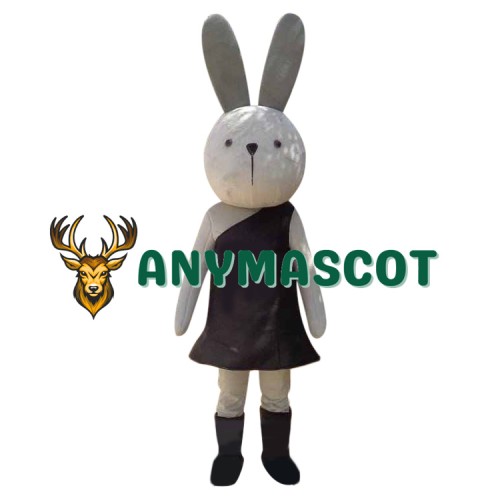 Funny White Rabbit Mascot Costume