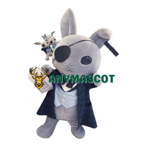 One Eyed Rabbit Mascot Costume