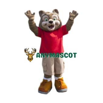 Superb Wiley the Wolf Mascot Costume