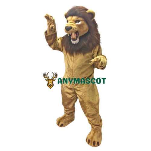 Superb Fierce Lion Mascot Costume