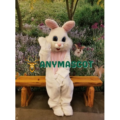 Affordable Easter Beige Bunny Mascot Costume