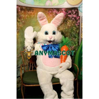 Happy Easter Bunny Mascot Costume