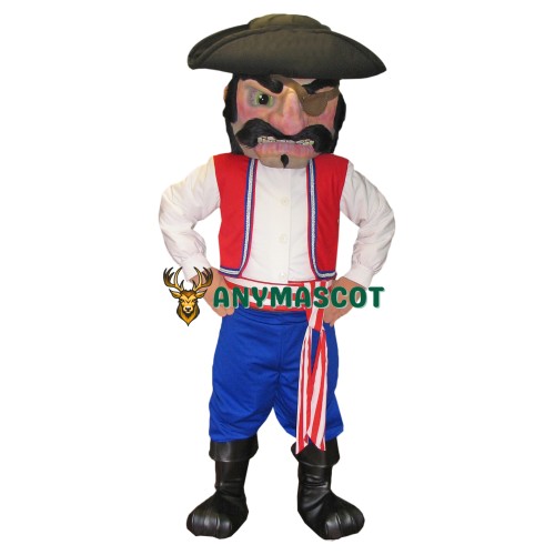 Pirate Man Mascot Costume