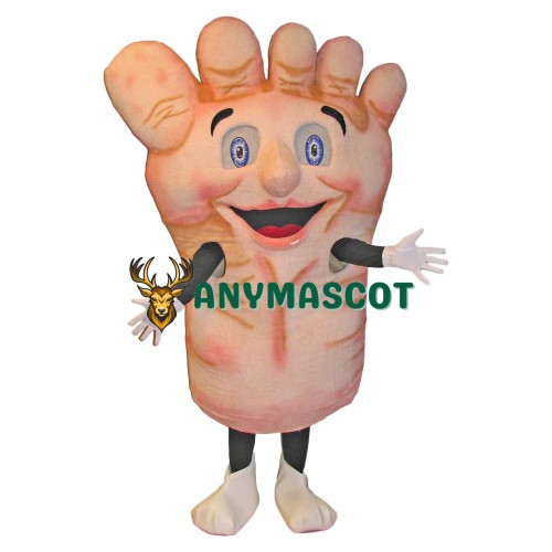 Superb Foot Mascot Costume