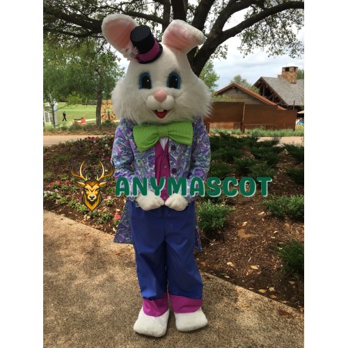 Friendly Lightweight Easter Bunny Mascot Costume