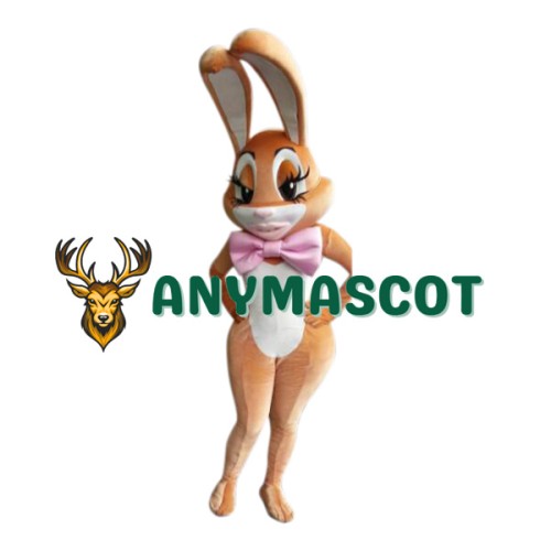 Beautiful Female Easter Bunny Mascot Costume