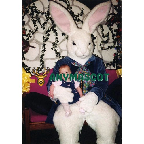 Scary Easter Bunny Mascot Costume