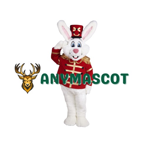 Soldier Rabbit Mascot Costume