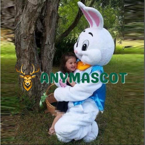 Easter Bunny Mascot Costume Adult Costume