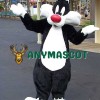Looney Tunes Deluxe Sylvester The Cat Mascot Costume