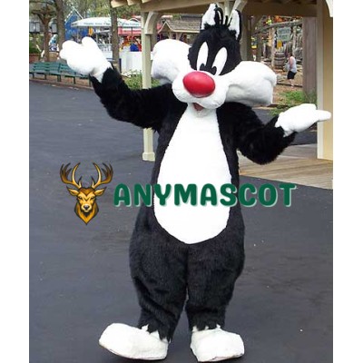 Looney Tunes Deluxe Sylvester The Cat Mascot Costume