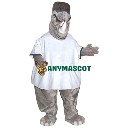 Superb Fierce Rhino Mascot Costume