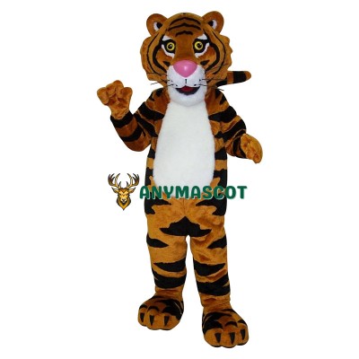Superb Friendly Tiger Mascot Costume