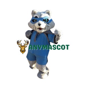 Heroic Raccoon Mascot Costume