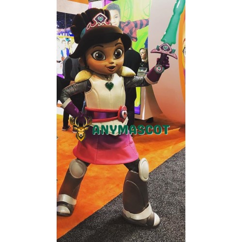 Nella the Princess Knight Mascot Costume