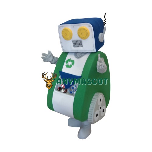 Recycling Robot Mascot Costume