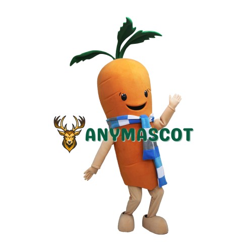 Cute Carrot Mascot Costume
