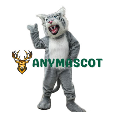 Fierce Realistic Wildcat Mascot Costume