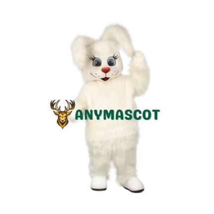 Superb Friendly Easter Bunny Mascot Costume