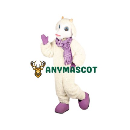 Superb Friendly Sheep Mascot Costume