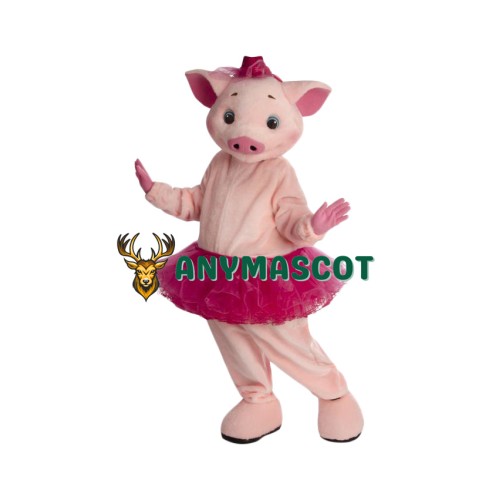 Beautiful Lightweight Pink Pig Mascot Costume