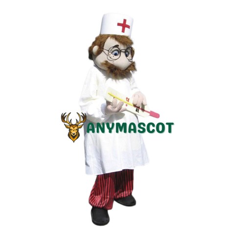 Superb Doctor Mascot Costume