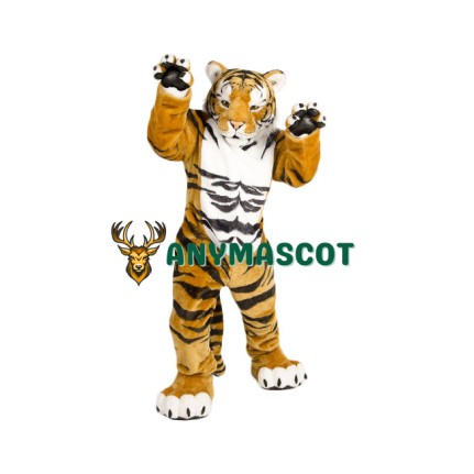 Superb Lightweight Power Tiger Mascot Costume