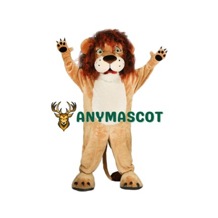 Superb Lovely Lion Mascot Costume