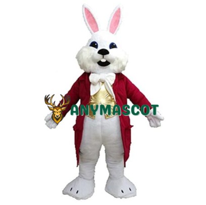 Adult Easter Bunny Mascot Costume
