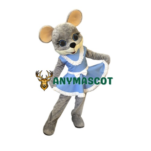 Beautiful Female Mouse Mascot Costume