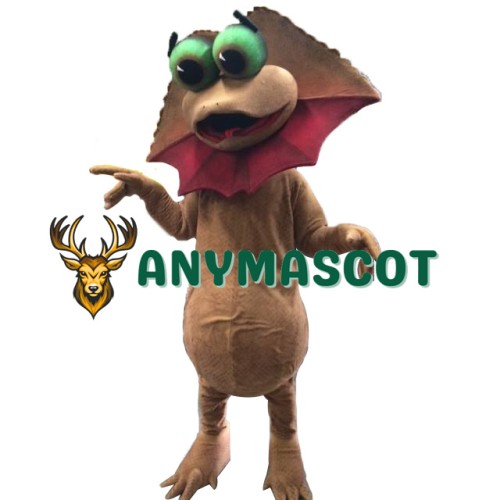 Frilled Neck Lizard Mascot Costume