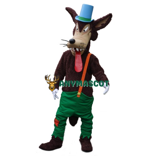 Big Bad Wolf Mascot Costume