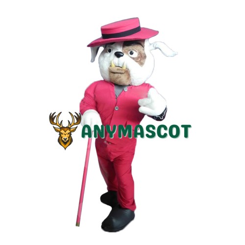 Gentleman's Bulldog Mascot Costume
