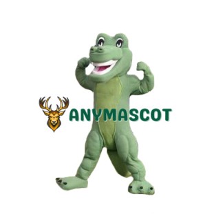 Power Friendly Crocodile Mascot Costume