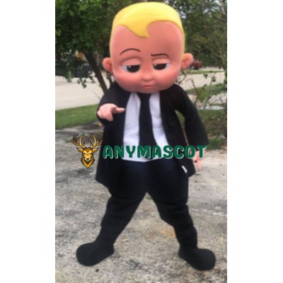 Superb Boss Baby Mascot Costume