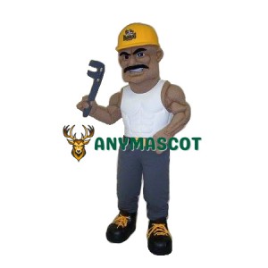 Power Builder Mascot Costume