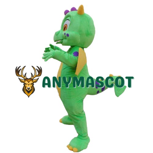 Affordable Green Dragon Mascot Costume
