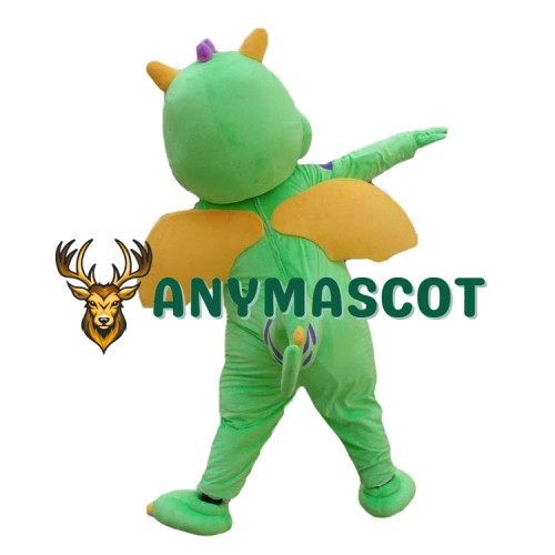 Affordable Green Dragon Mascot Costume