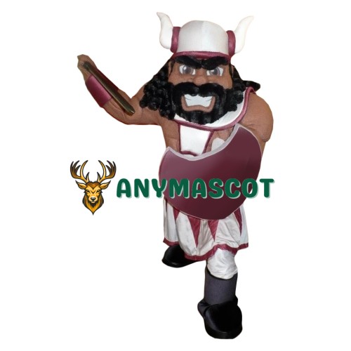 Superb Power Warrior Mascot Costume