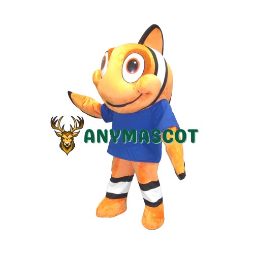 Superb Goldfish Mascot Costume