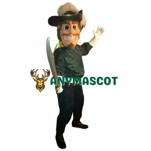 Superb Brave Cavalier Mascot Costume