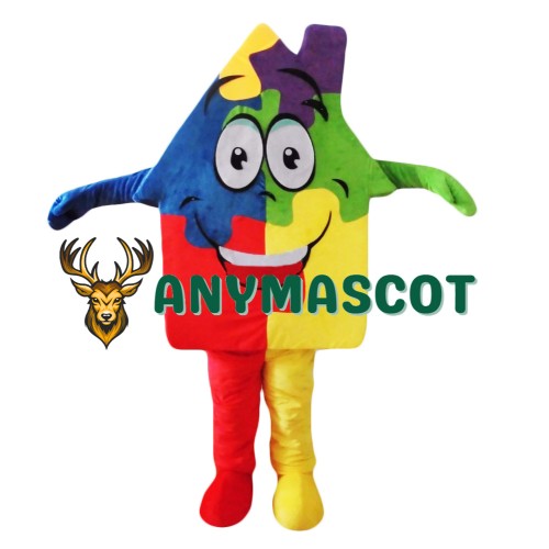 Colorful House Mascot Costume