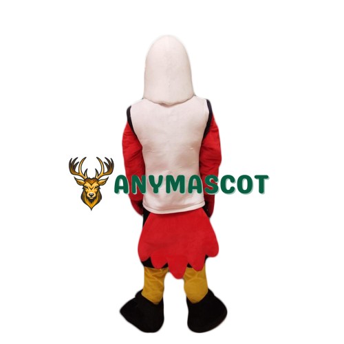 College Red Eagle Mascot Costume