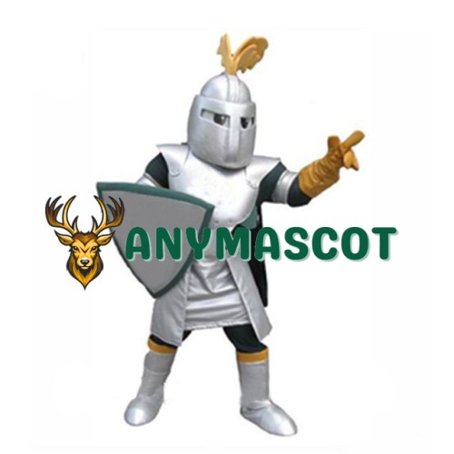 Sliver College Knight Mascot Costume