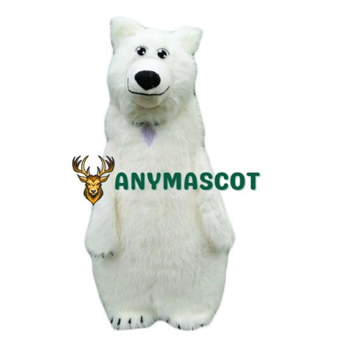 Super Cute Polar Bear Mascot Costume