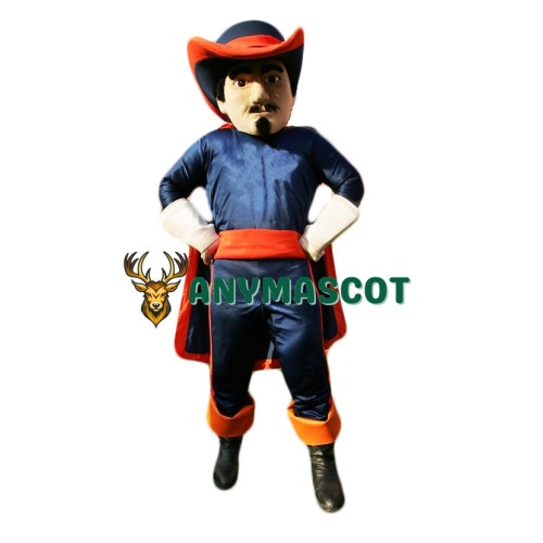College Cavalier Mascot Costume