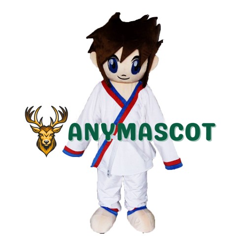 Taekwondo Boy Mascot Costume